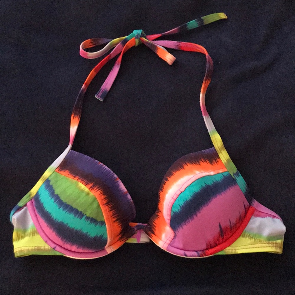 3/$25 VS Multicolour Padded Bikini Top